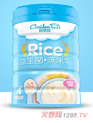 智慧嘉益生菌蒸米乳 益生元護暢
