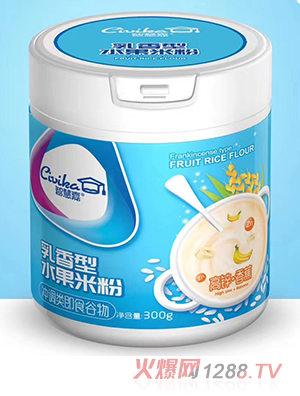 智慧嘉乳香型水果米粉（高锌+香蕉）