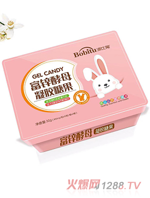 波比兔富鋅酵母凝膠糖果（40粒）