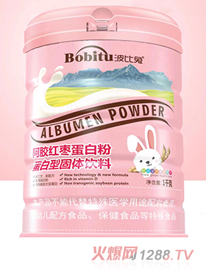 波比兔阿膠紅棗蛋白粉