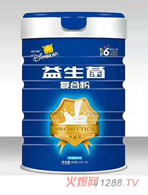 迪米熊益生菌復合粉聽(tīng)