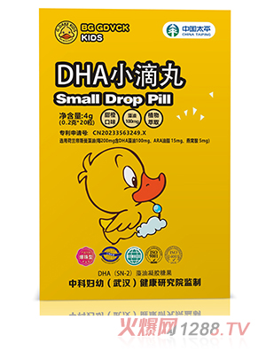 BG GDVCK小黄鸭DHA小滴丸