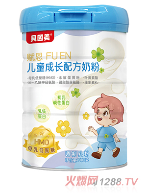 贝因美赋恩儿童成长配方奶粉