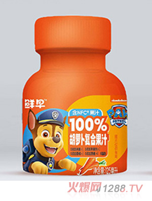 鮮早汪汪隊常溫胡蘿卜復合果汁125ml