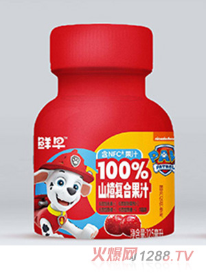 鮮早汪汪隊常溫山楂復合果汁125ml