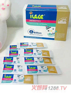 iLELE愛(ài)樂(lè )樂(lè )嬰幼兒益生菌粉劑