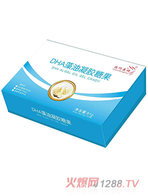 迪巧康健DHA藻油凝膠糖果