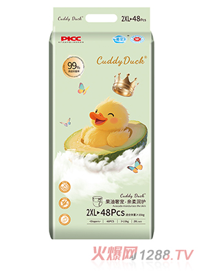 Cuddy Duck卡迪鴨紙尿褲2XL