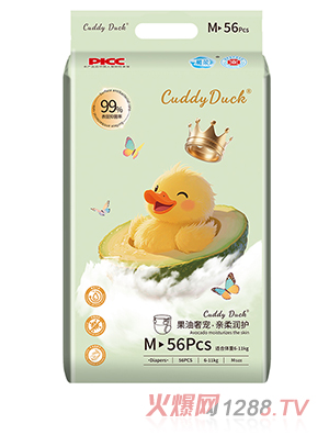 Cuddy Duck卡迪鴨紙尿褲M