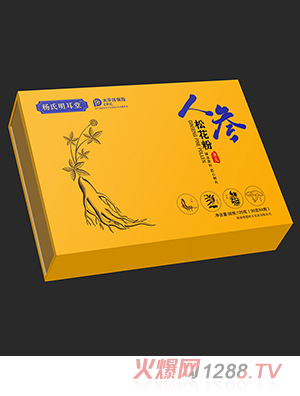 人參松花粉食丸OEM代加工