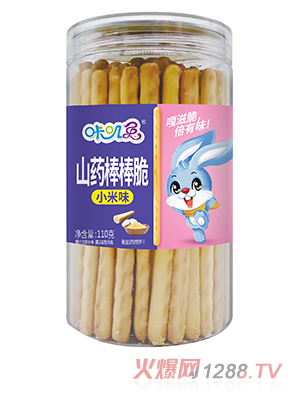 咔叽兔山药棒棒脆 小米味