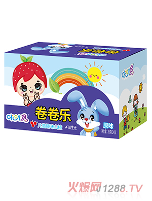 咔叽兔卷卷乐儿童趣味山楂 原味