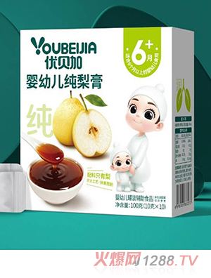 优贝加婴幼儿纯梨膏