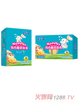 嘉呗嗳鸡肉蘑菇面条