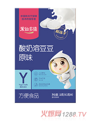 果仙多维酸奶溶豆豆 原味