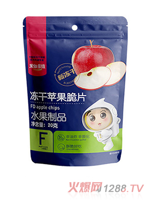 果仙多维冻干苹果脆片