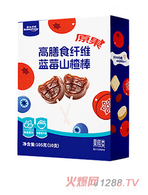 果仙多维高膳食纤维蓝莓山楂棒