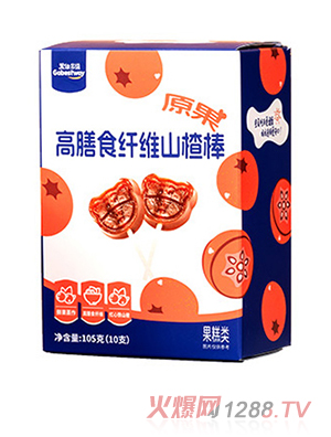 果仙多维高膳食纤维山楂棒