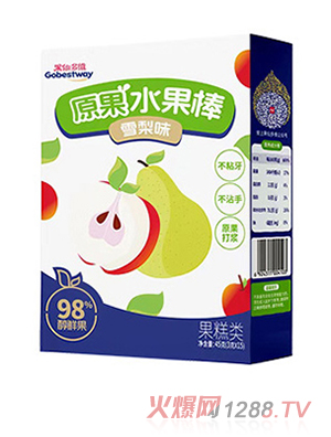 果仙多维原果水果棒 雪梨味