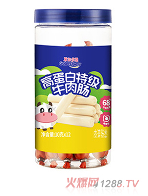 果仙多维高蛋白特级牛肉肠