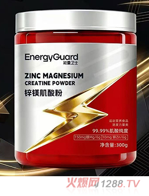 能量卫士锌镁肌酸粉 300g