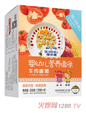 博尔慧营养面条 牛肉番茄