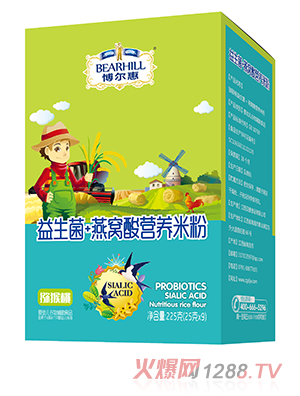 愽尔慧益生菌+燕窝酸营养米粉 猕猴桃