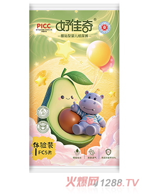 好佳奇腰贴型婴儿纸尿裤 试用装1片