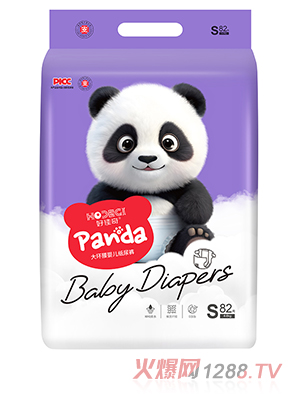 好佳奇大环腰婴儿纸尿裤S82片