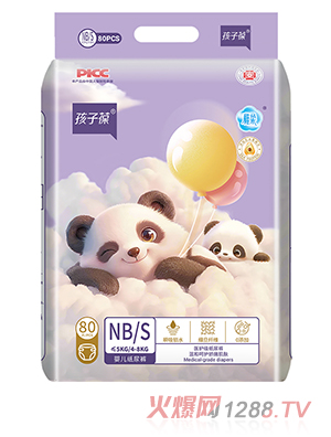 孩子葆婴儿纸尿裤S80片