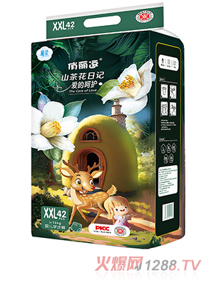 俏丽逗山茶花日记爱的呵护婴儿学步裤XXL42片