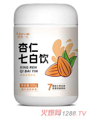 煦爱一生杏仁七白饮