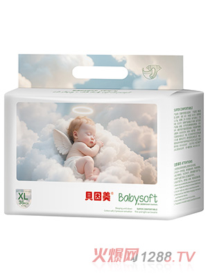 贝因美倍奇深睡系列婴儿纸尿裤XL