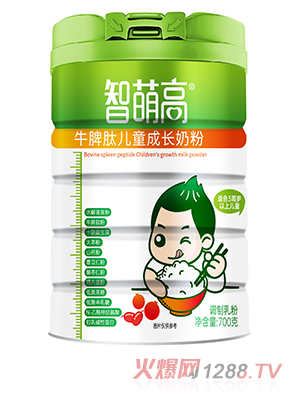 智萌高牛脾肽儿童成长奶粉