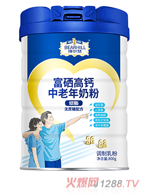 博尔慧富硒高钙中老年奶粉