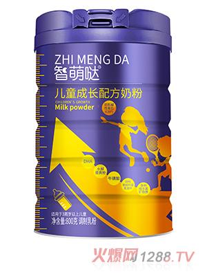智萌哒儿童成长配方奶粉