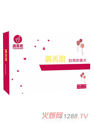 遇善恩妇用抑菌片6片
