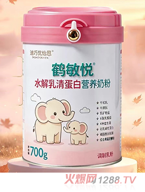 迪巧优怡恩鹤敏悦水解乳清蛋白营养奶粉