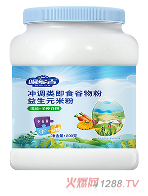 呗多吉益生元即食谷物粉 果蔬+多种谷物