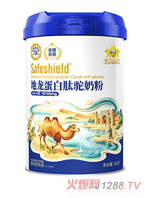 金盾爱婴地龙蛋白肽驼奶粉