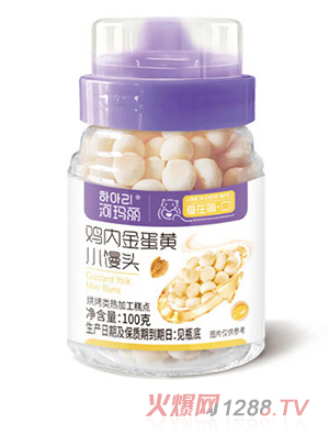 河玛丽鸡内金蛋黄小馒头