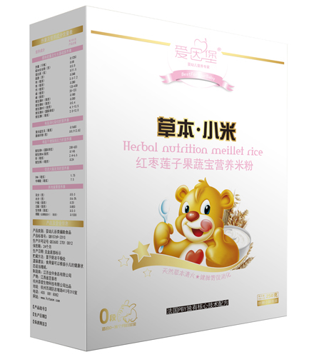 爱因堡红枣莲子果蔬宝营养米粉|杭州添爱生物