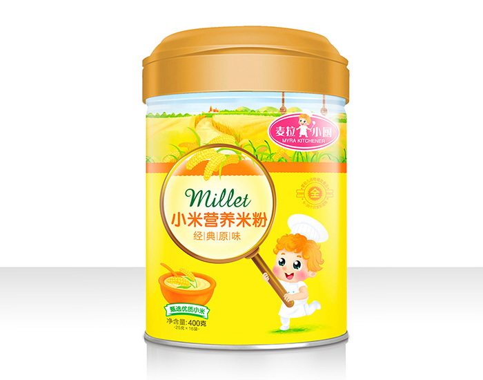    麥拉小廚-小米營養(yǎng)米粉罐裝-經(jīng)典原味