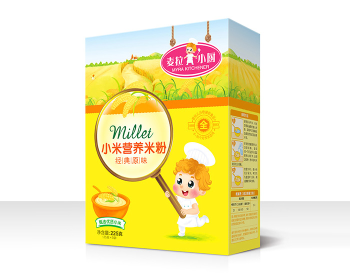    麥拉小廚-小米營養(yǎng)米粉盒裝-經(jīng)典原味