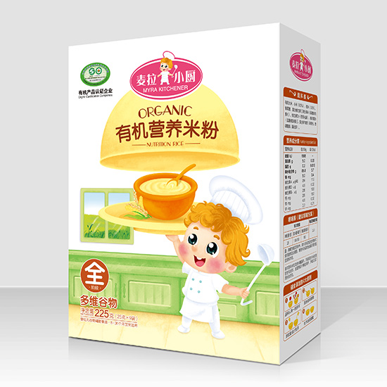     麥拉小廚-有機(jī)米粉盒裝-多維谷物