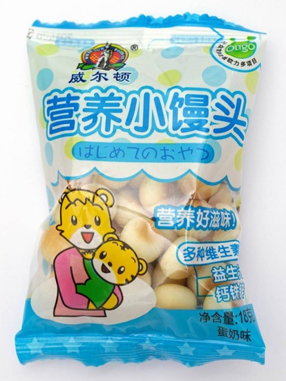    威爾頓8g蛋奶味營養(yǎng)小饅頭