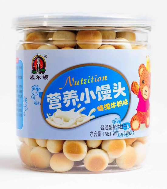    威爾頓20g特濃牛奶味小饅頭