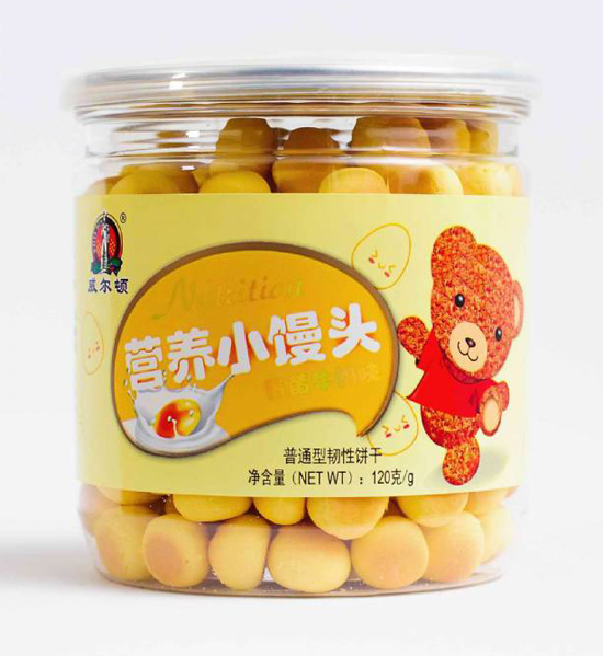    威爾頓20g蛋黃牛奶味小饅頭