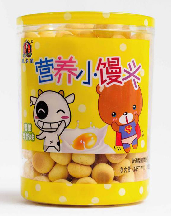    威爾頓30g蛋黃牛奶味小饅頭