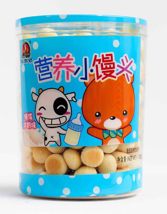    威爾頓30g特濃牛奶味小饅頭